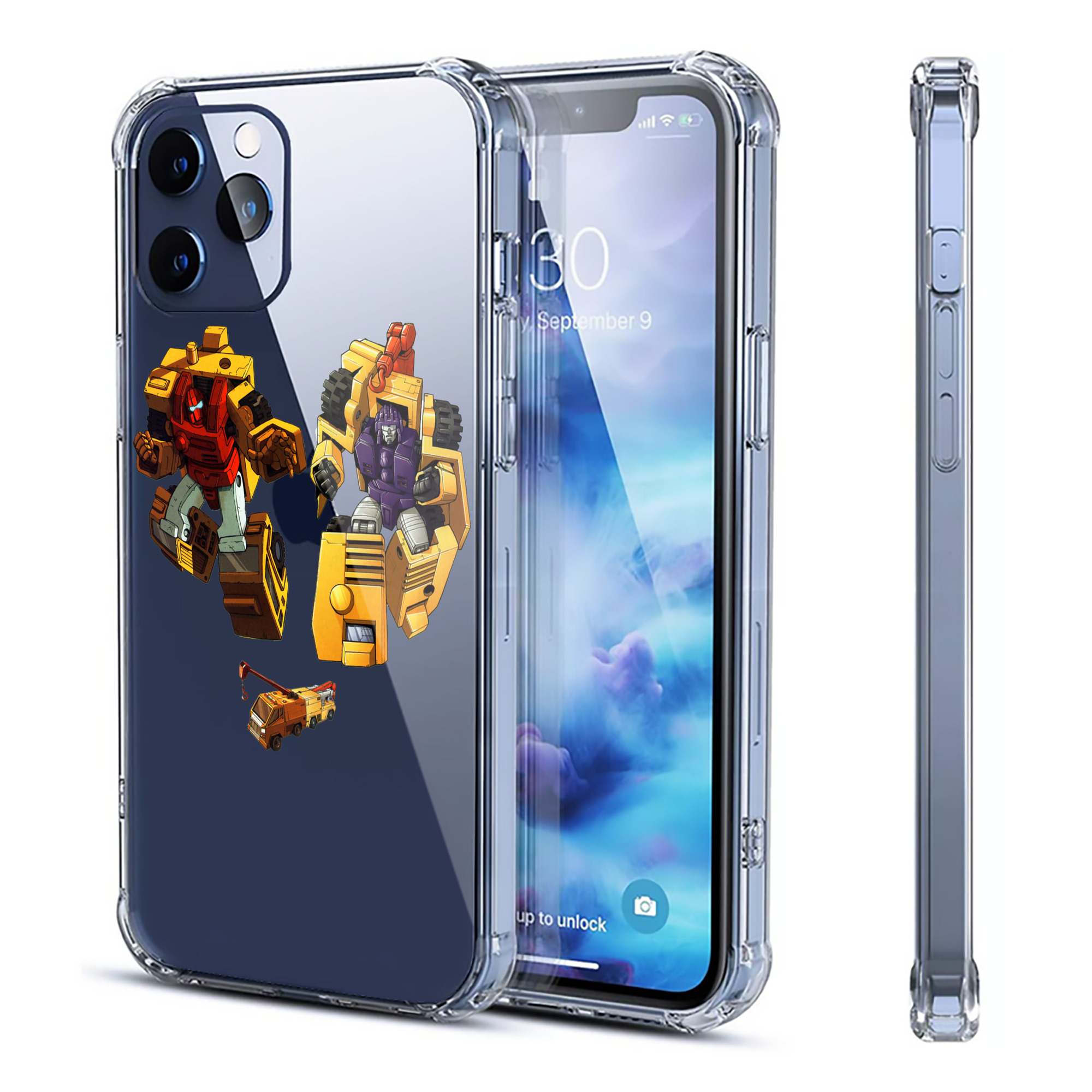 （画像用）  【iPhone 12シリーズ対応】透明スマホケース（クリアソフトケース）